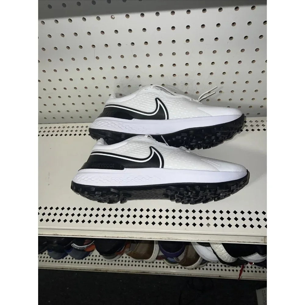 Nike White and Black Men's Athletic Shoes